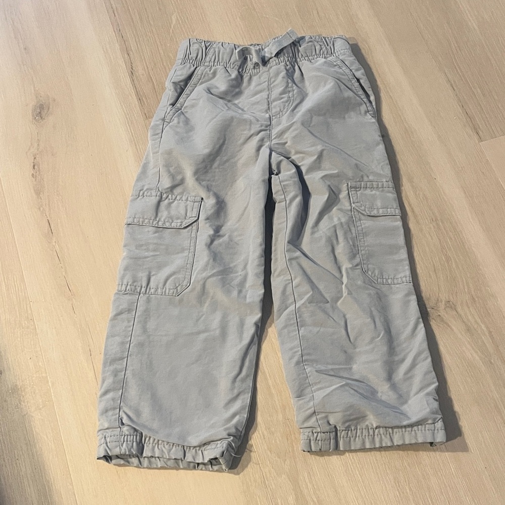 Fleece-Lined Cargo Pants